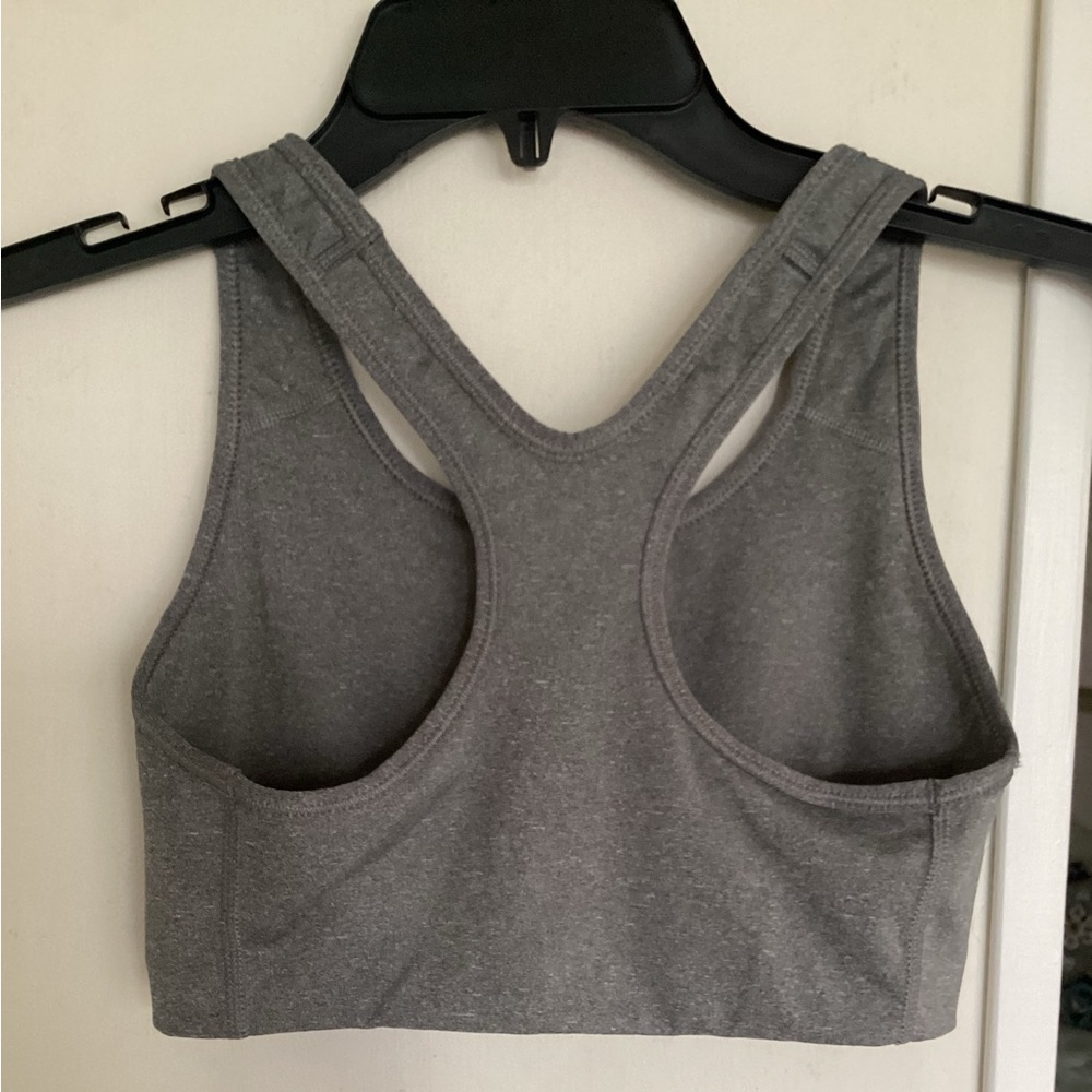 NIKE Sports Bra Sz S Swoosh Medium Support athletic bra EUC - Picture 5 of 7
